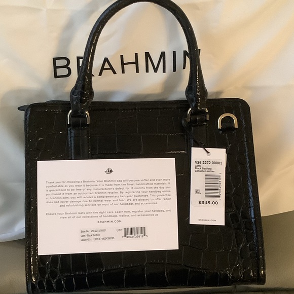 Brahmin Cami Black Bedford NWT - Picture 3 of 11
